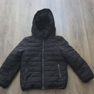 Abercrombie & Finchds Kids Black Puffer Jacket